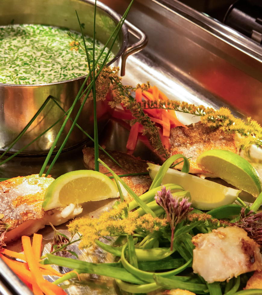 Sonntag-Mittag-Buffet einmal im Monat im Gutshof-Restaurant