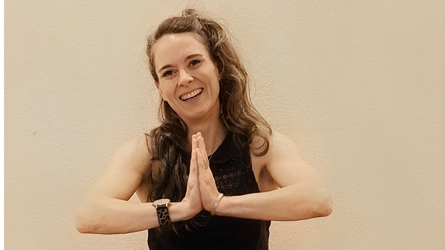 Yogalehrerin Eva von Nessler auf LAnd Gut Hoehne.